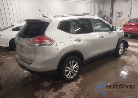 2014 Nissan Rogue Sv from USA, damaged, VIN 5N1AT2MK0EC812886